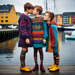 AI Boys in Pantyhose